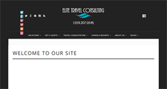 Desktop Screenshot of elitetravelconsulting.com